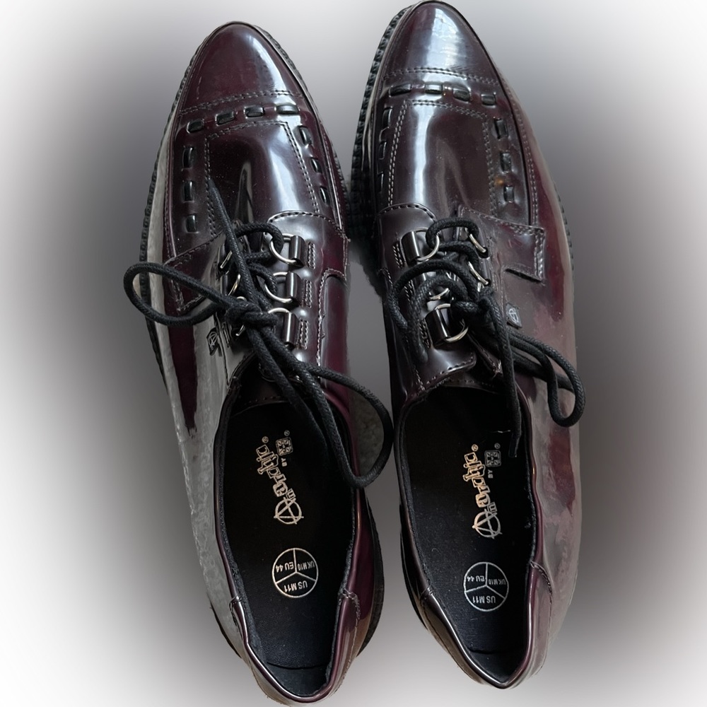 New (no box) Anarchic shoes. Maroon platform size 11.
